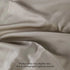 Grey Color Tencel Nano Silver Pillow Case – Nursing Latex Pillow